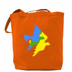 Шоппер Dove flag of Ukraine - PrintSalon