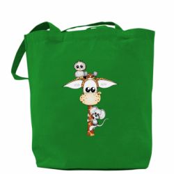 Шоппер Giraffe Owl and Mouse - PrintSalon