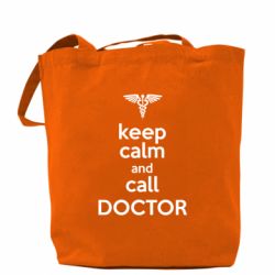 Шоппер Keep Calm And Call Doctor - PrintSalon