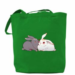 Шоппер Кролики Вэй и Лань - PrintSalon