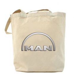 Шоппер Man metallic logo