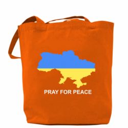 Шоппер Pray for peace - PrintSalon