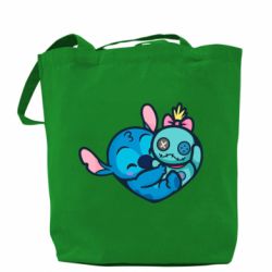 Шоппер Стич с куклой - PrintSalon