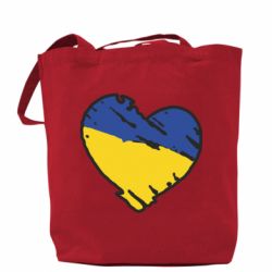 Шоппер Украина сердце с царапинами