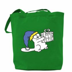 Шоппер Украинский кот саймона с подарком - PrintSalon