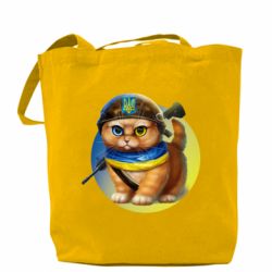 Шоппер Военный котик - PrintSalon