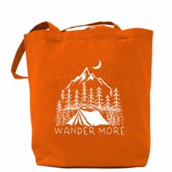 Шоппер Wander more - PrintSalon