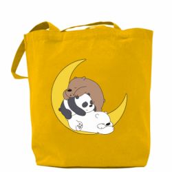 Шоппер We bare bears sleep - PrintSalon