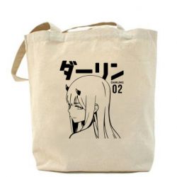 Шоппер Zero Two Girl - PrintSalon