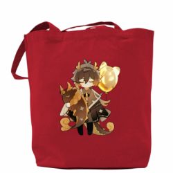 Шоппер Zhongli with baloon - PrintSalon