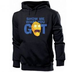 Мужское худи Show me what you got - PrintSalon