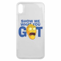 Чехол для iPhone Xs Max Show me what you got - PrintSalon