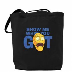 Эко-сумка Show me what you got - PrintSalon