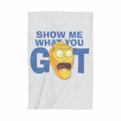 Полотенце с принтом Show me what you got - PrintSalon