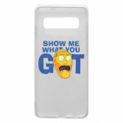 Чехол для Samsung S10 Show me what you got - PrintSalon