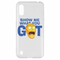 Чехол для Samsung A01/M01 Show me what you got