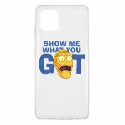 Чехол для Samsung Note 10 Lite Show me what you got - PrintSalon