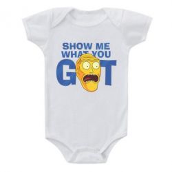 Детский бодик Show me what you got - PrintSalon