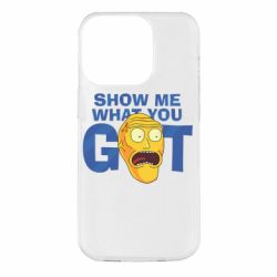 Чехол для iPhone 14 Pro Show me what you got - PrintSalon