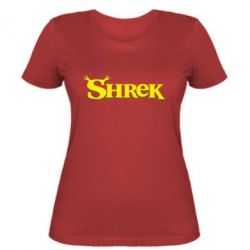 Женская футболка Shrek - PrintSalon