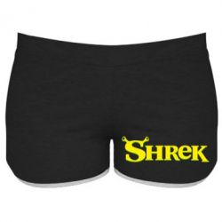 Женские шорты Shrek - PrintSalon