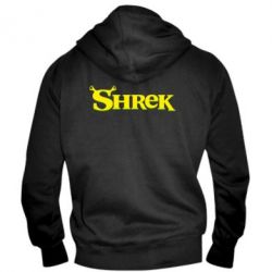 Мужское худи на молнии Shrek - PrintSalon