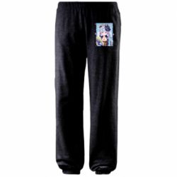 Штаны Аяка в рамке - PrintSalon