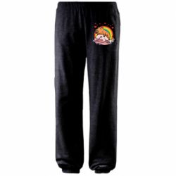 Штаны Капибара на рыбе - PrintSalon