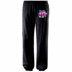 Штаны А4 Граффити - PrintSalon