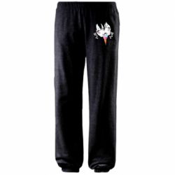 Штаны Ahegao girl eating ice cream - PrintSalon