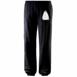 Штани Cat and Christmas Lights