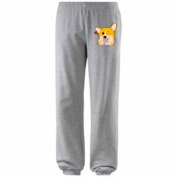 Штаны Cute Corgi Puppy - PrintSalon