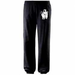 Штани Death and cat - PrintSalon