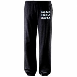 Штаны Doctor who icons - PrintSalon