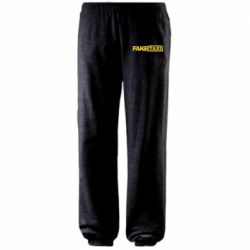 Штаны Fake taxi logo 2 - PrintSalon