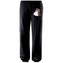 Штаны Hu Tao cat - PrintSalon