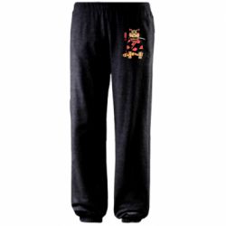 Штаны Japanese Akatsuki cat - PrintSalon