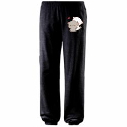 Штаны Котики кохання - PrintSalon