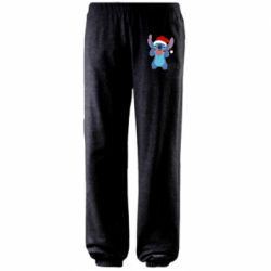 Штаны Новогодний Стич - PrintSalon