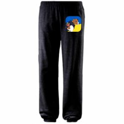 Штаны Патрон на фоне флага - PrintSalon