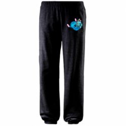 Штаны Стич с куклой - PrintSalon