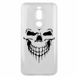 Чехол для Meizu X8 Silhouette of a skull - PrintSalon