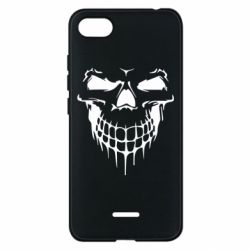 Чехол для Xiaomi Redmi 6A Silhouette of a skull - PrintSalon