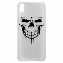 Чехол для Xiaomi Redmi 7A Silhouette of a skull - PrintSalon