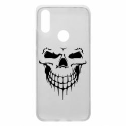 Чехол для Xiaomi Redmi 7 Silhouette of a skull - PrintSalon