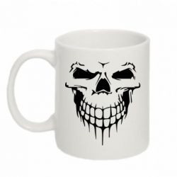 Чашка 320ml Silhouette of a skull