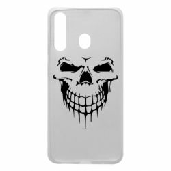 Чехол для Samsung A60 Silhouette of a skull - PrintSalon