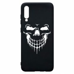 Чехол для Samsung A70 Silhouette of a skull - PrintSalon