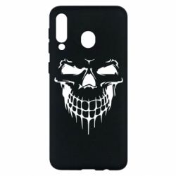 Чехол для Samsung M30 Silhouette of a skull - PrintSalon