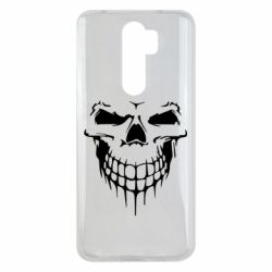 Чехол для Xiaomi Redmi Note 8 Pro Silhouette of a skull - PrintSalon